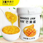 Mango Fruit Granule Jam | Premium Tropical Fruit Jam for Bubble Tea & Desserts