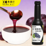 Natural Sweet Concentrated Grape Juice Syrup Ideal for Cafe, Drink Shops and Commercial Use