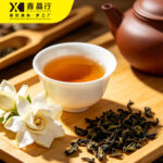 Gardenia Flavored Oolong Tea Natural Gardenia Floral Aroma Loose Leaf - Image 2