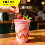 Bulk Thai Strawberry Powder Smooth Aromatic Flavor Powder for Drinks - Image 2